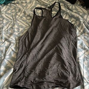 Lululemon Athletica Gray Time To Sweat Tank